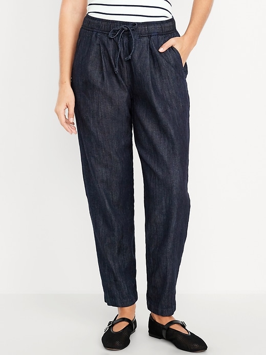 Image number 2 showing, High-Waisted Billie Straight Trouser