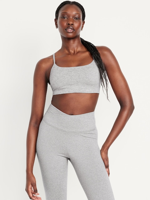 Light Support CloudComfy Sports Bra - Gray