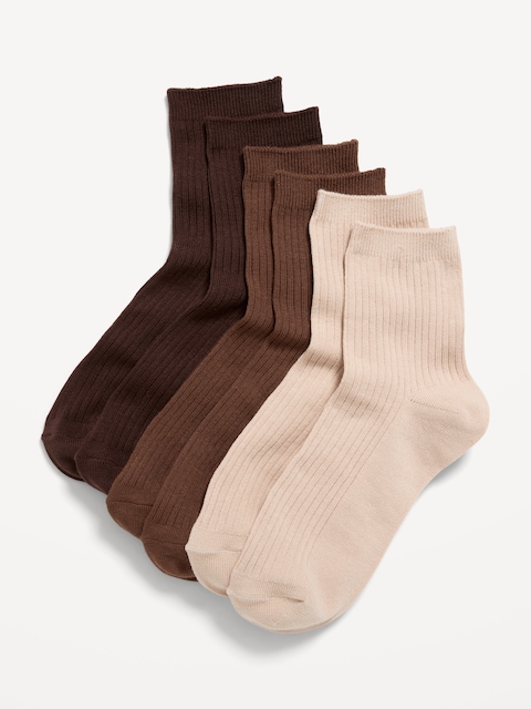 CHAUSSETTES COURTES DE FANTAISIE (PAQUET DE 3 PAIRES)