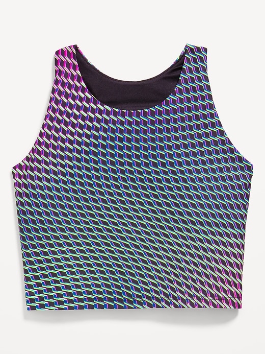 Image number 1 showing, PowerSoft Longline Sports Bra for Girls
