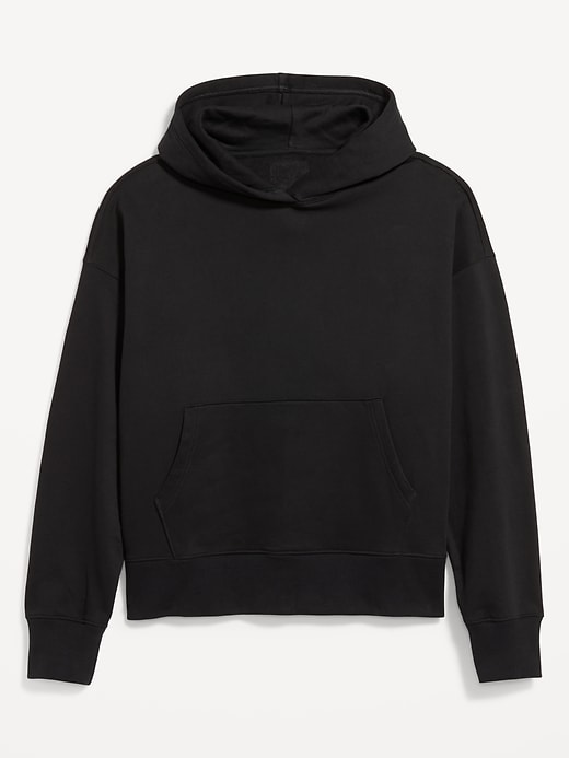 View large product image 2 of 2. Oversized Cropped Hoodie