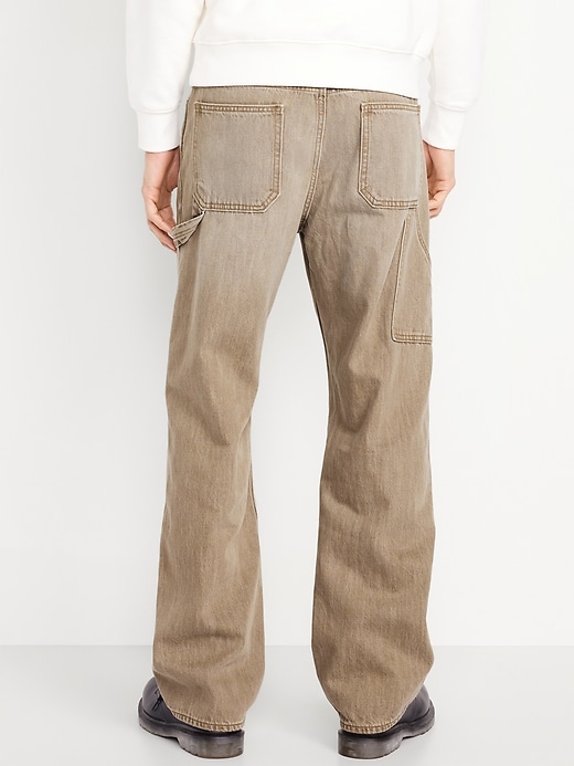 Image number 2 showing, 90's Baggy Non-Stretch Carpenter Jeans