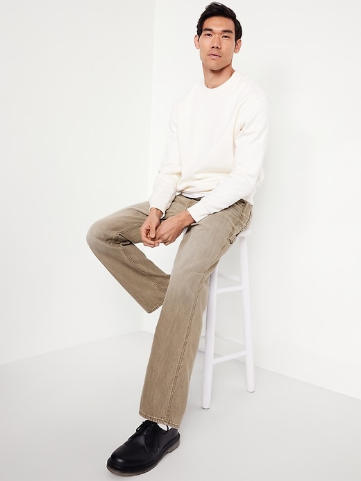 Image number 3 showing, 90's Baggy Non-Stretch Carpenter Jeans