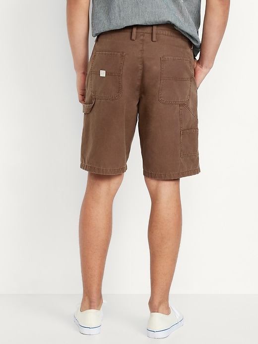 Image number 2 showing, Loose Twill Carpenter Shorts -- 9-inch inseam