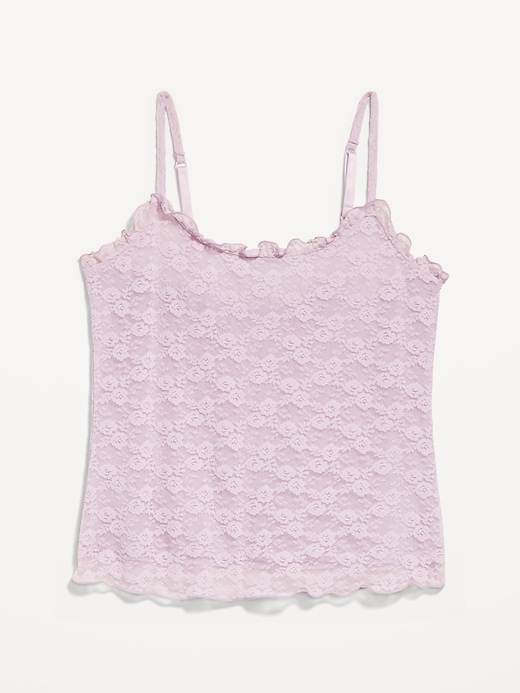 Image number 8 showing, Ruffle Lace Camisole