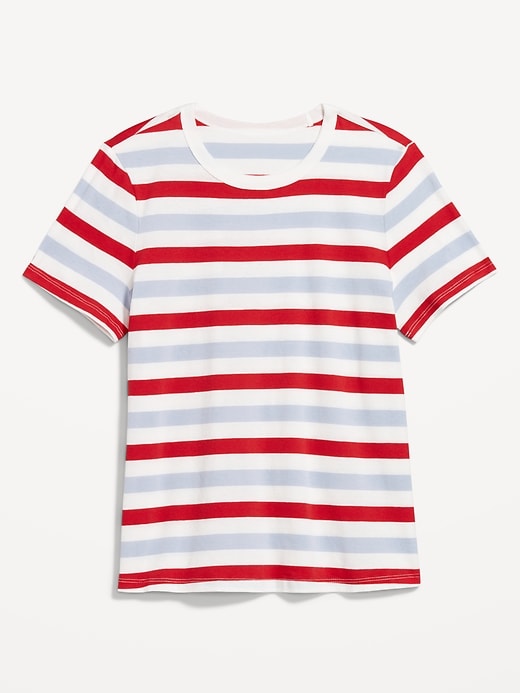 Image number 8 showing, EveryWear Crew-Neck Striped T-Shirt