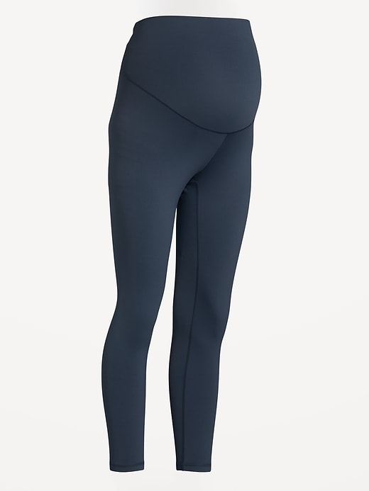 Image number 2 showing, Maternity Full Panel StudioSmooth 7/8 Leggings