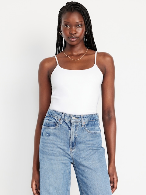 Double-Layer Cropped Cami Top
