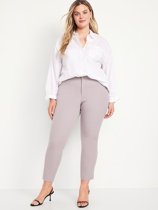 Image number 7 showing, High-Waisted Pixie Skinny Ankle Pants