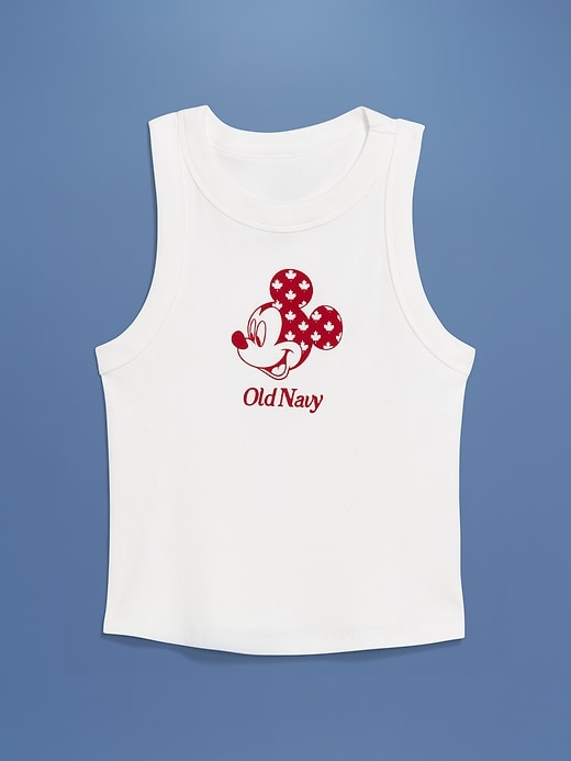 Image number 9 showing, Old Navy x Disney© Mickey Mouse Snug Logo Graphic Flag Tank Top