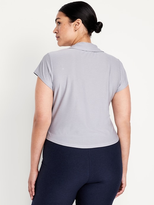 Image number 8 showing, CloudMotion Cropped Polo
