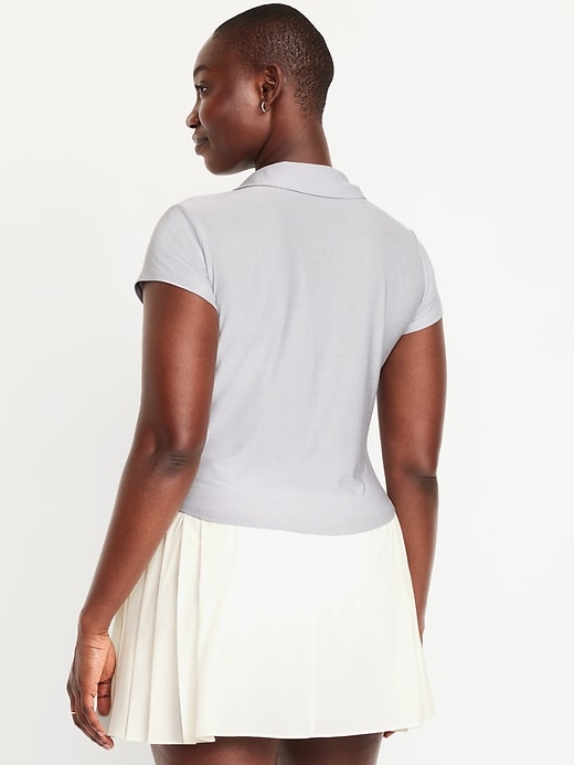 Image number 6 showing, CloudMotion Cropped Polo