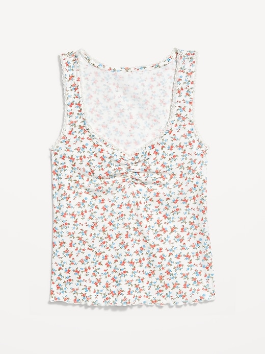 Image number 8 showing, Cinched Floral Tank Top