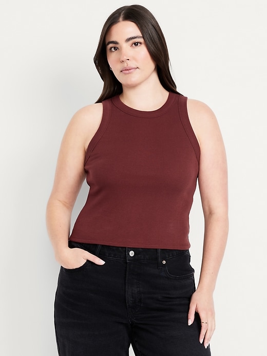 Image number 4 showing, Snug Crop Tank Top