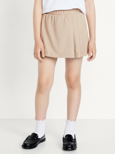 Jupe-short Performance plissée à taille haute PowerChill pour fille