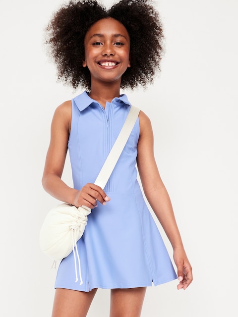 PowerSoft Sleeveless Polo Athletic Dress for Girls