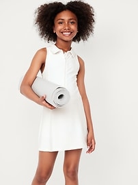 Image number 1 showing, PowerSoft Sleeveless Polo Athletic Dress for Girls
