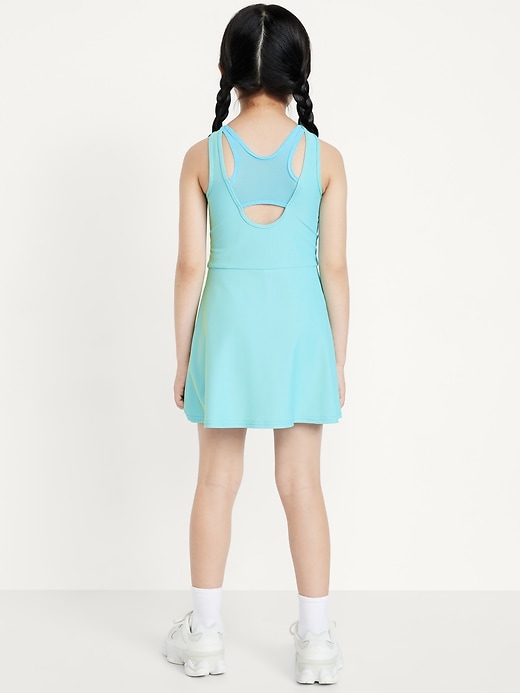 View large product image 2 of 6. PowerSoft Sleeveless Ribbed Athletic Dress for Girls