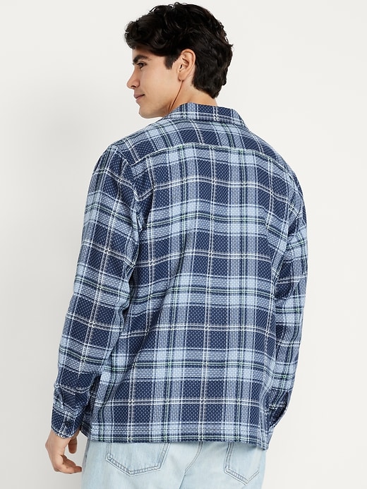 Image number 5 showing, Lightweight Plaid Pocket Shirt