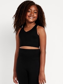 View large product image 3 of 3. Fitted Seamless Performance Bra for Girls