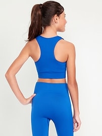 Image number 2 showing, Fitted Seamless Performance Bra for Girls