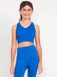 View large product image 3 of 3. Fitted Seamless Performance Bra for Girls