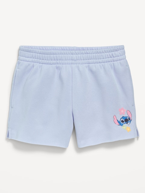 Disney© Stitch High-Waisted Graphic Shorts for Girls