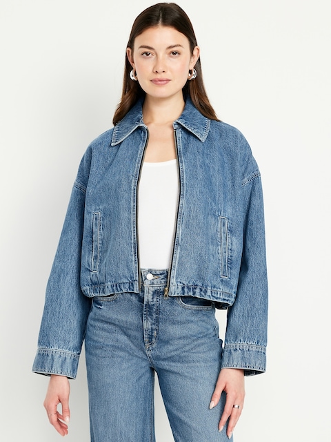 Jean Zip Jacket