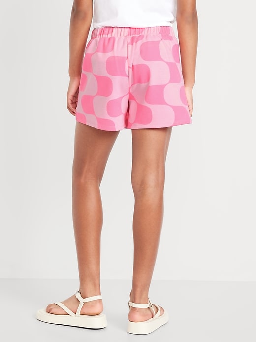 View large product image 2 of 5. Printed Wrap-Front Jacquard-Knit Skort for Girls