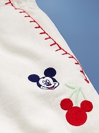 View large product image 5 of 6. Old Navy x Disney© Mickey Mouse Knee Length Linen-Blend Shorts for Boys