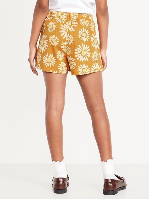 View large product image 2 of 5. Printed Wrap-Front Jacquard-Knit Skort for Girls