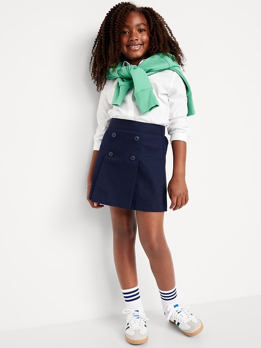 Image number 3 showing, School Uniform Skort for Girls