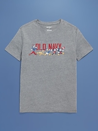 View large product image 3 of 4. Old Navy x Disney© Gender-Neutral Logo-Graphic T-Shirt for Kids