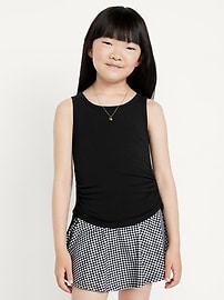 L'image numéro 1 présente Camisole à fronces sur les côtés pour fille