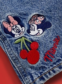 View large product image 5 of 5. Old Navy x Disney© Baggy Jean Shortalls for Girls