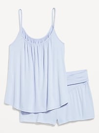 Image number 2 showing, Maternity Knit Jersey Pajama Set