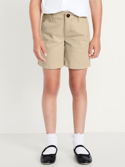 Bermuda d’uniforme scolaire en sergé pour fille
