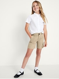 View large product image 3 of 3. School Uniform Twill Bermuda Shorts for Girls