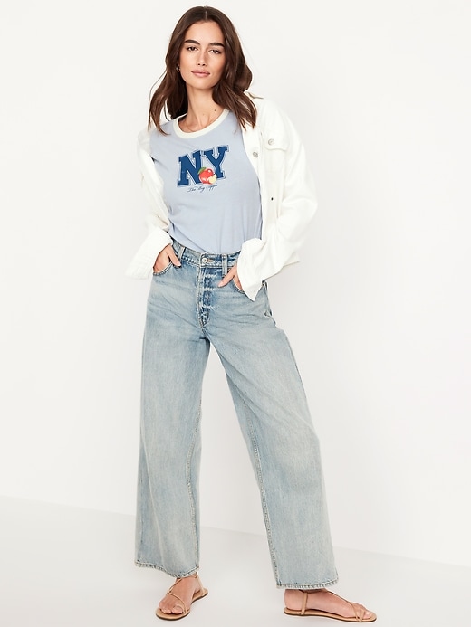 Image number 3 showing, EveryWear Graphic Ringer T-Shirt