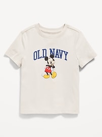 Image number 1 showing, Old Navy x Disney© Mickey Mouse Logo-Graphic T-Shirt for Toddler Boys