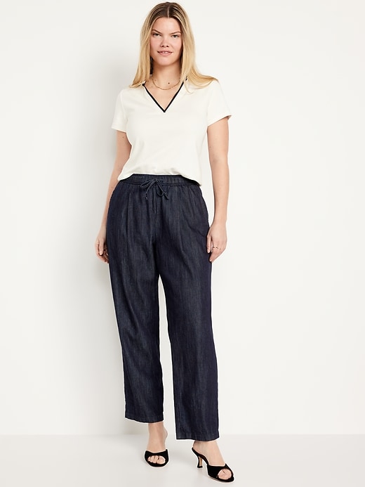 Image number 4 showing, High-Waisted Billie Straight Trouser