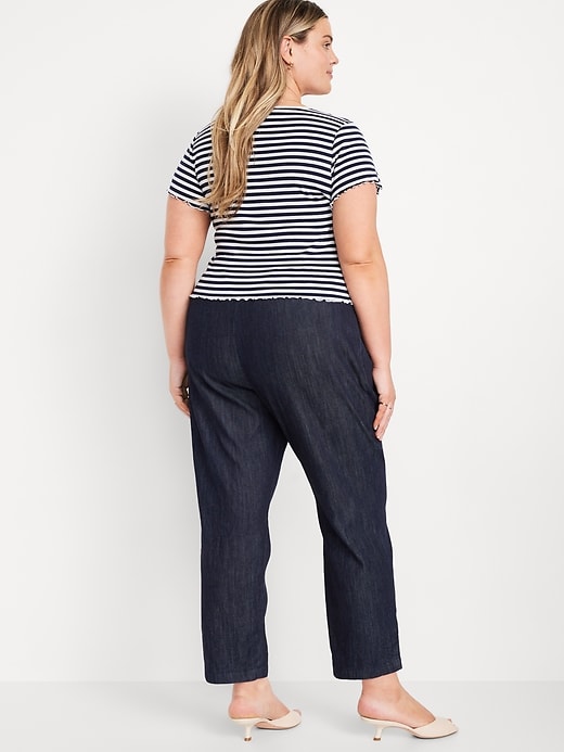 Image number 7 showing, High-Waisted Billie Straight Trouser