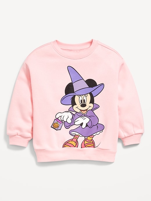 View large product image 1 of 1. Disney© Minnie Mouse Graphic Sweatshirt for Toddler Girls