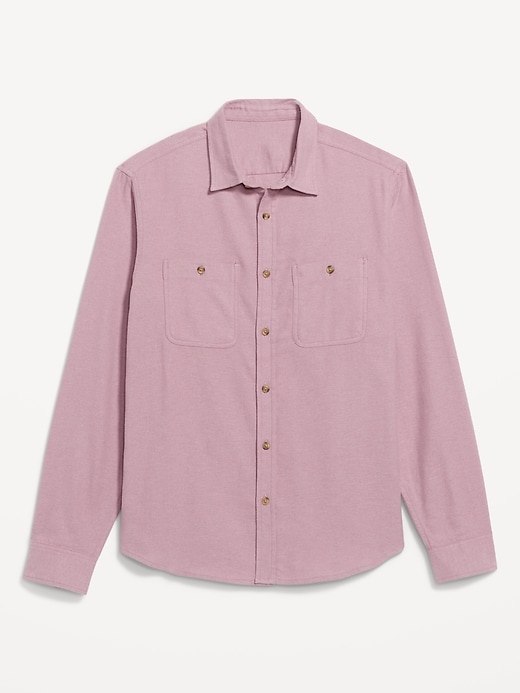 L'image numéro 4 présente Chemise en flanelle à poche