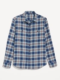 Image number 3 showing, Plaid Flannel Pocket Shirt