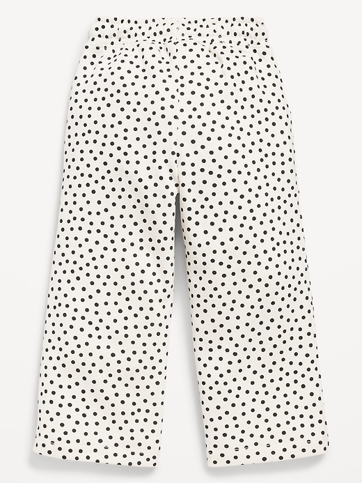 View large product image 2 of 2. Printed Logo-Graphic Wide-Leg Sweatpants for Toddler Girls