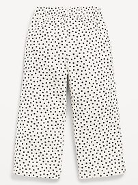 Image number 2 showing, Printed Logo-Graphic Wide-Leg Sweatpants for Toddler Girls