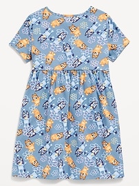 Image number 2 showing, Bluey™ Short-Sleeve Graphic Dress for Toddler Girls