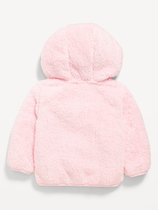 View large product image 2 of 2. Critter Hooded Jacket for Toddler Girls