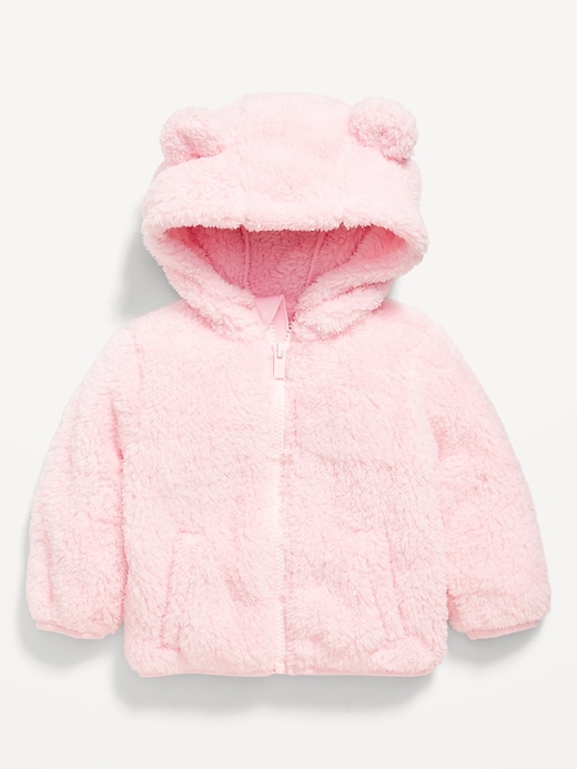 View large product image 1 of 2. Critter Hooded Jacket for Toddler Girls